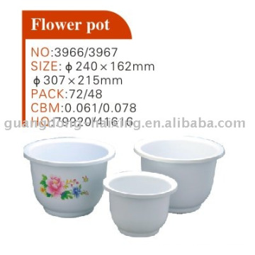 Pote de flor plástico popular